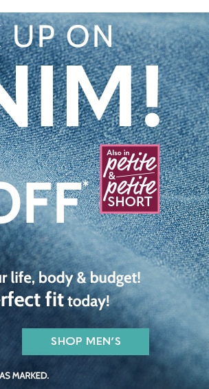 Stock up Denim $5 Off Comfy fits for you life, body & Budget! Find the perfect fit today! Shop Men's