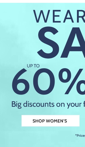Wear Now Sale up to 60% off. Big discounts on your favorite styles! Shop Women's