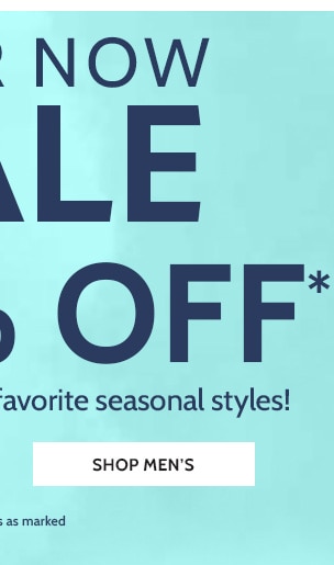 Wear Now Sale up to 60% off. Big discounts on your favorite styles! Shop Mens's