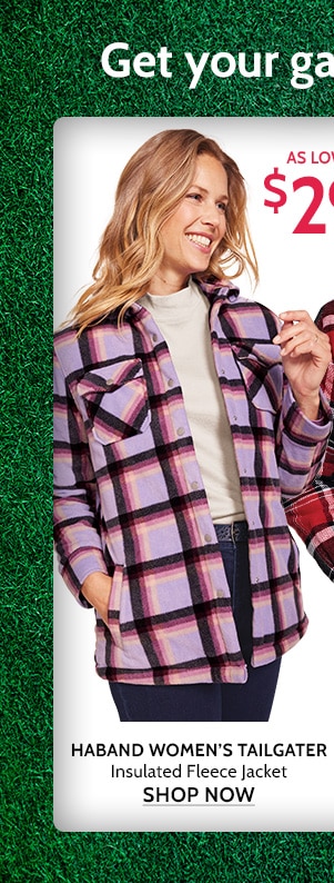 Haband Women's Tailgater insolated Fleece Jacket - Shop Now