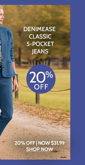 Denimease Classic 5-Pocket Jeans 20% Off| Now 431,99 - Shop Now