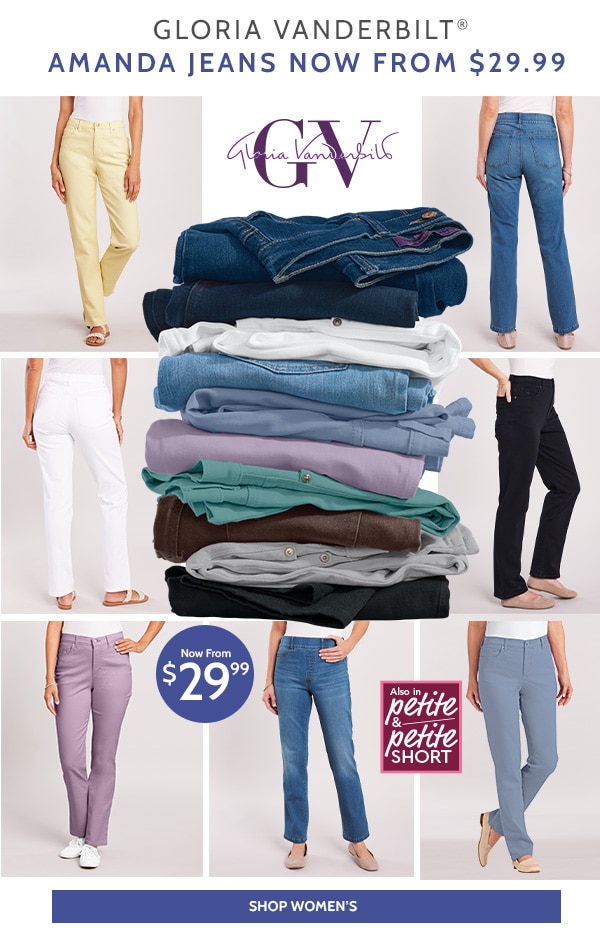 Gloria Vanderbilt Amanda Jeans Now From $29.99 - Shop Womens