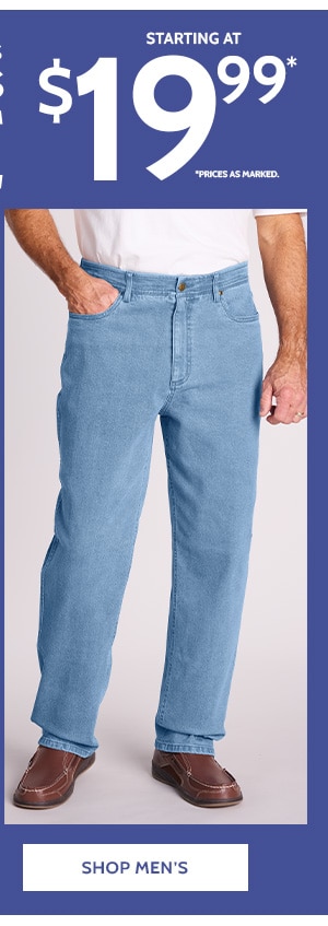 Men's & Women's Pants & Jeans Sale Starting at #19.99 - Shop Men's