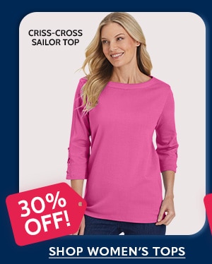 Criss-Cross Sailor Top