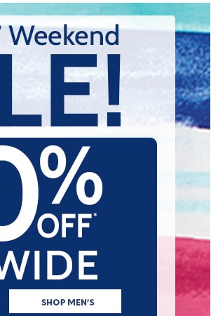 President's Weekend Sale. 30% Off Sitewide - Shop Men's