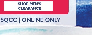 Markdowns & Clearance up to 85% off when you take an extra 30% off Use promo code B5QCC - Shop Men's Clearance