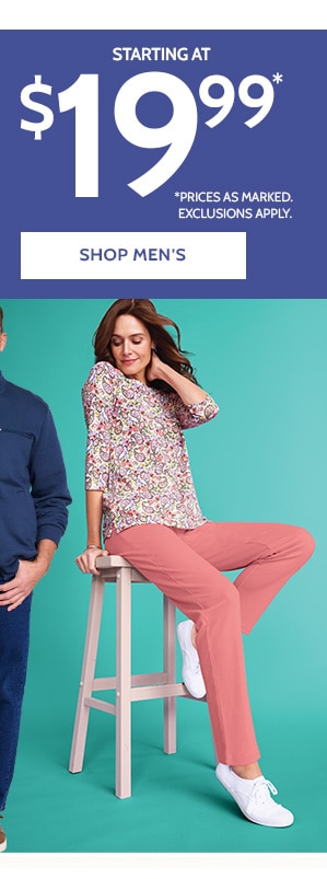 Men's & Women's Pants & Jeans Sale Starting at $19.99 - Shop Mens's