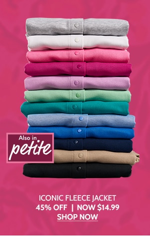 Iconnic Fleece Jacket 45% Off | Now $14.99 - Shop Now