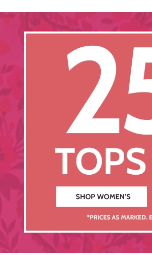 25% Off Tops Sale - Shop Women's