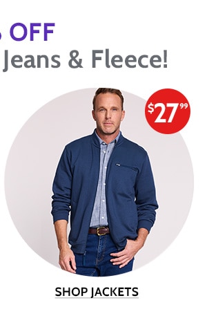 30% Off Shirts, Jackets, Jeans & Fleece - Whop Men's Jackets