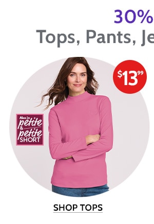 30% Off Tops, Fleece & Jeans - Shop Tops